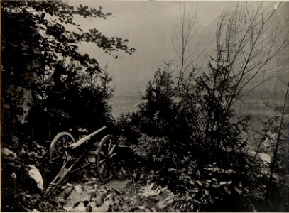 9 cm Positions Batterie MAROSSM 75 des Festungs Artille Regiments Nro. 2-14 am JAVORCEK.Aufgen.am 11.VIII. 1916. (BildID 15479410)