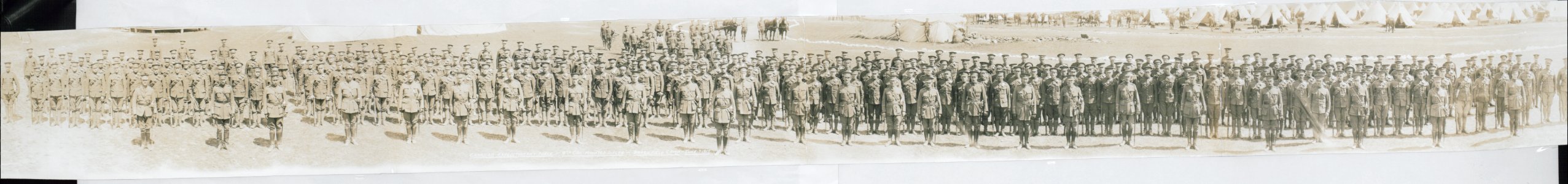 8th Mounted Rifles, Barriefield Camp (HS85-10-30560) original photo