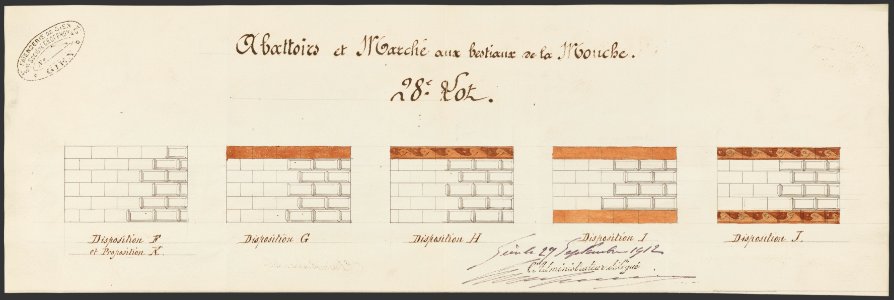 948WP-14 Tony Garnier, Abattoirs de la Mouche - 28e lot
