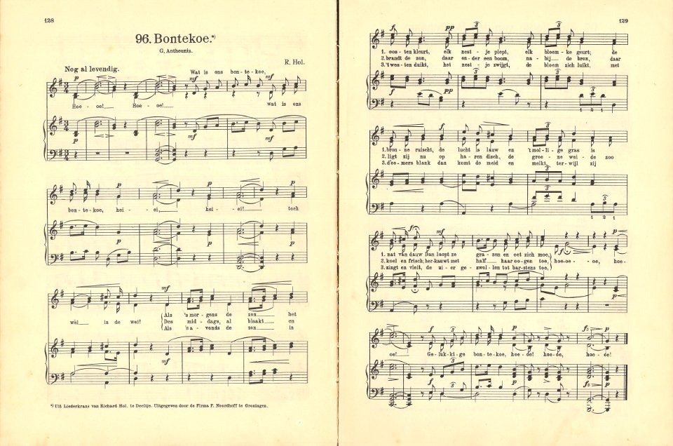 96 Bontekoe, pagina 128 & 129
