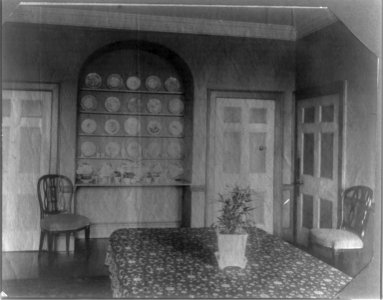96 Cheyne Walk - Recess opposite windows in dining room LCCN2009630608