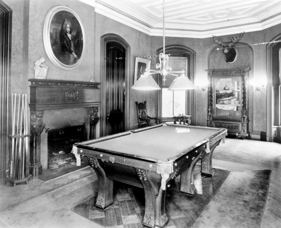 9. John M. Davies House Billiard Room