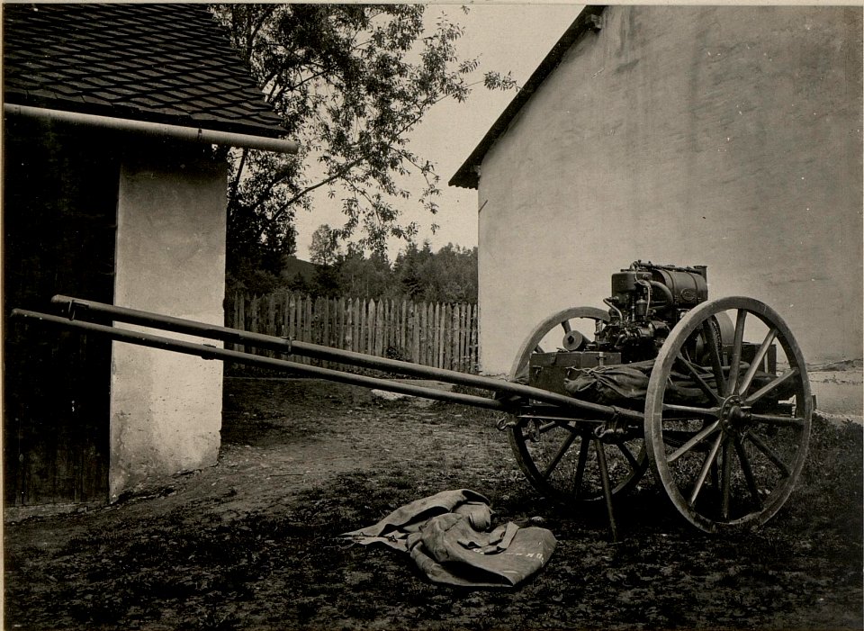 90 cm M.15 Scheinwerfer, Maschine-Karren (BildID 15472912)
