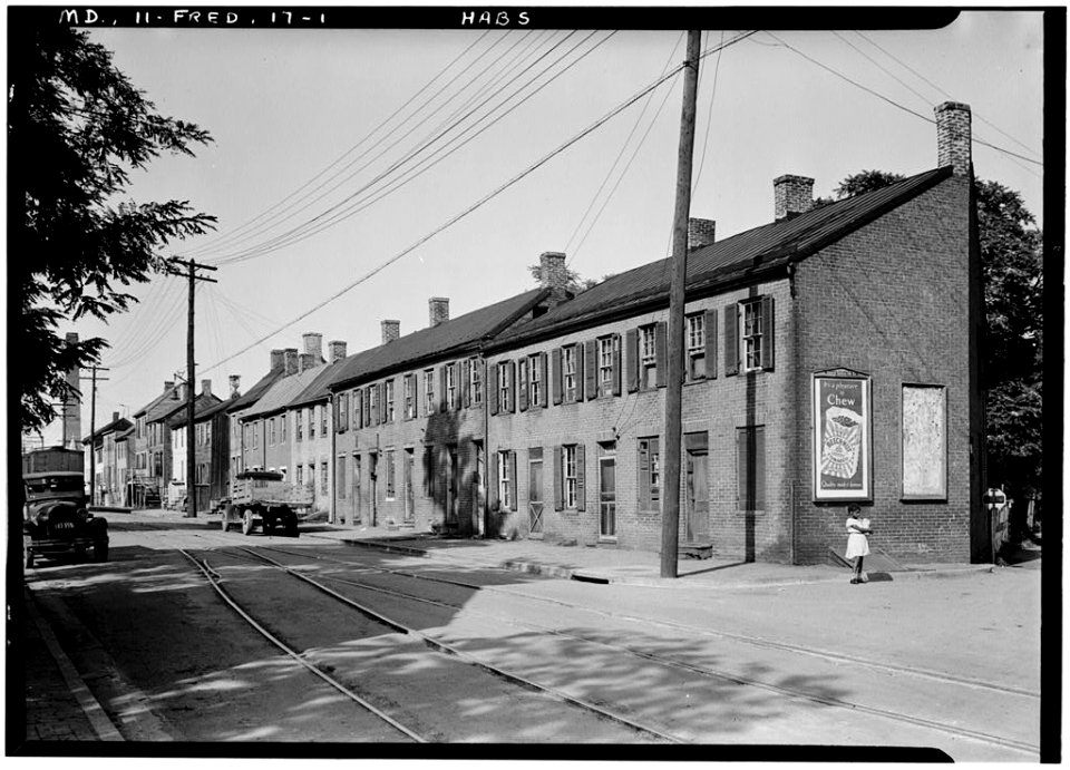 96-120 East Street (Houses), Frederick 081646pv