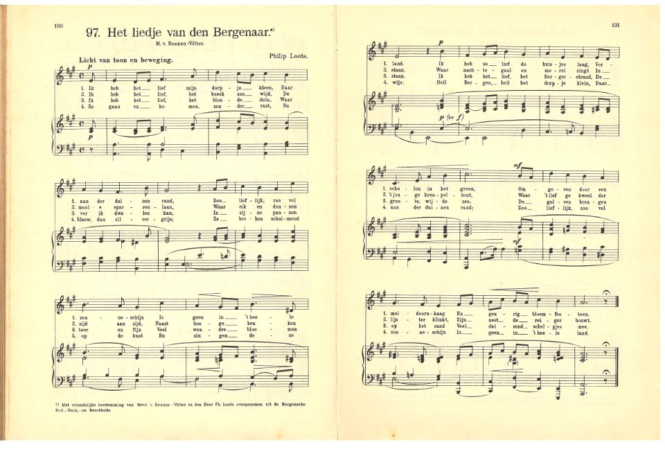 97 Het liedje van den Bergenaar, pagina 130 & 131