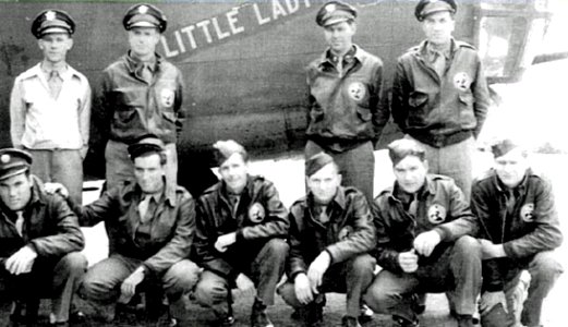 93d Bombardment Group Crew B-24 Liberator 41-23754