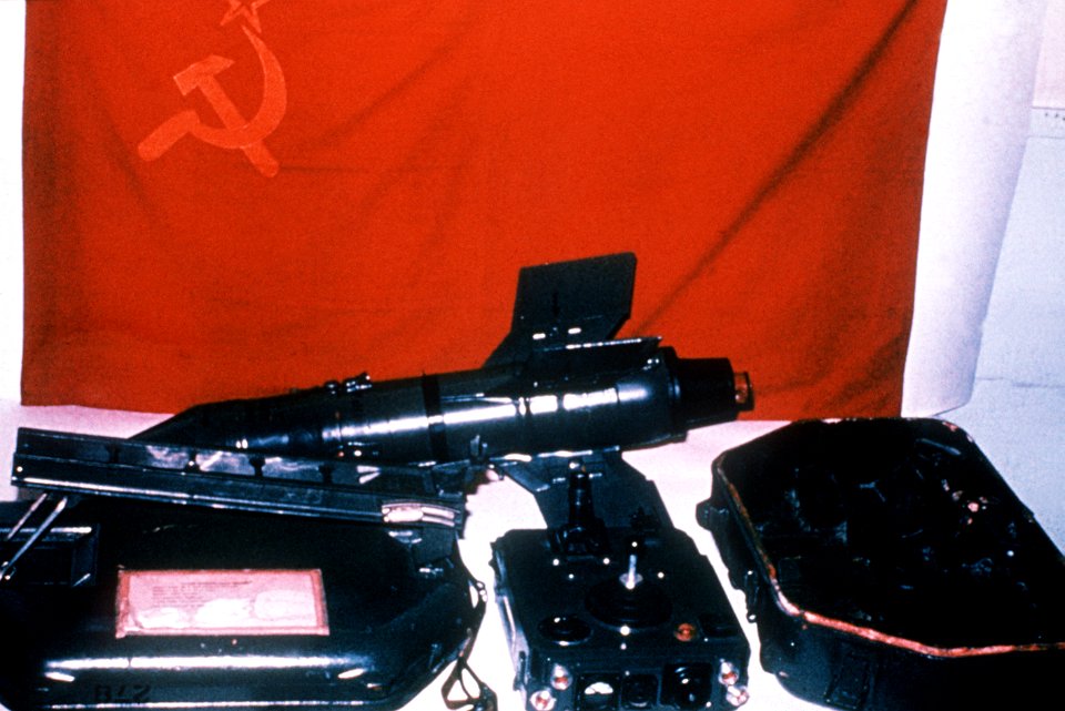9K11 Malyutka on display