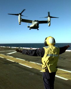 990116-N-4004O-503 MV-22B Aboard USS Saipan photo