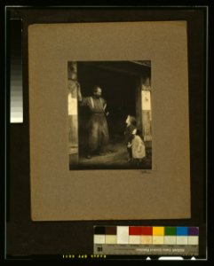 A crack with the blacksmith - Allen. LCCN2004675093