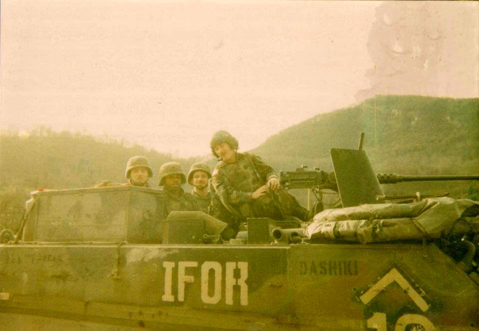 9th Engineer Battalion conducting a mine lifting mission in Bosnia, 1996