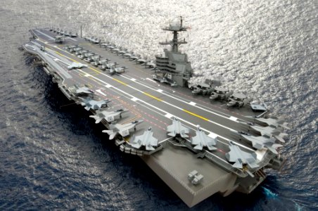A 3D graphic of the future aircraft carrier John F. Kennedy. (8414176736)