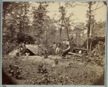 A bombproof shelter for the soldiers during the siege of Petersburg, August 10, 1864 LCCN2012646255