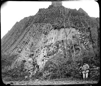 A basalt neck at Buron near Coudes, Southern France YORYM-TA0365