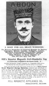 A boon-Hill's genuine magnetic anti-headache cap-A sure cure LCCN00650621
