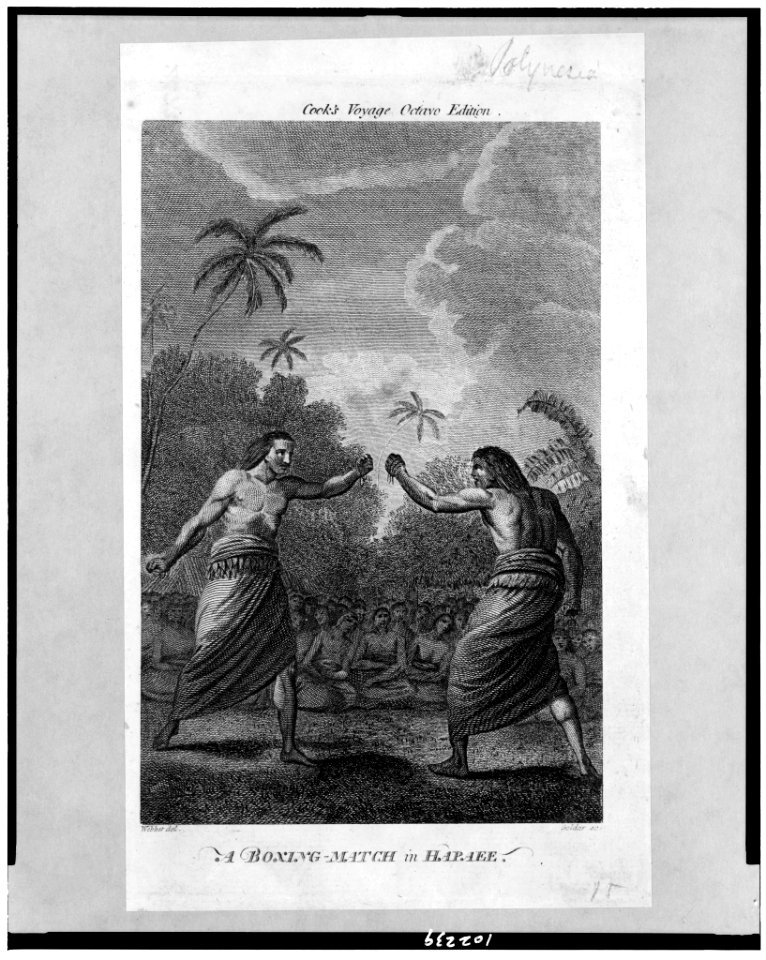 A Boxing match in Hapaee - Webber del. ; Goldar sc. LCCN90716749