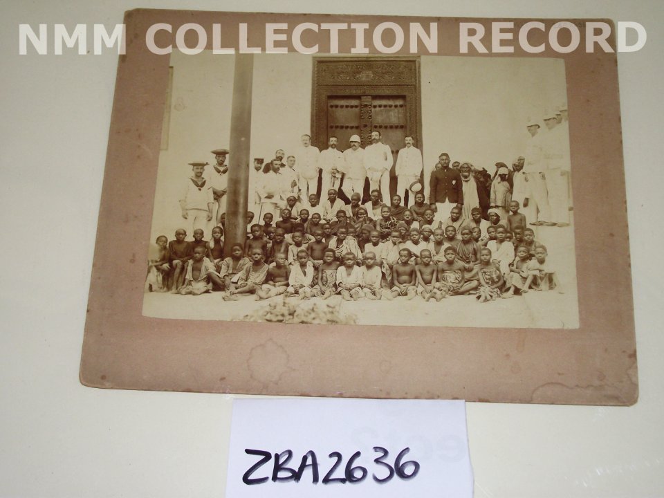 A Capture of Slaves made in Zanzibar in 1892 By H.M.S. S RMG RT1389