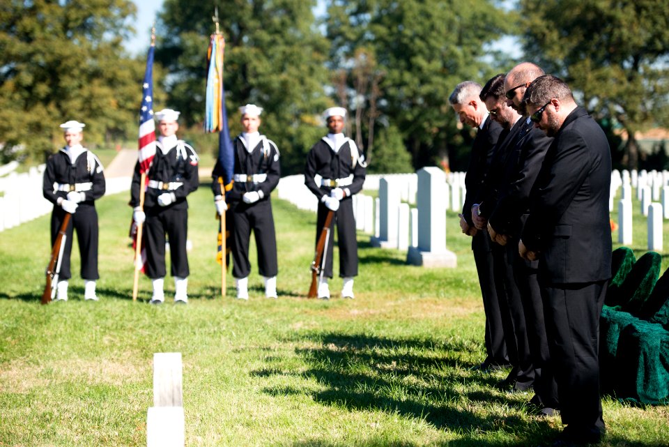 A ceremony to remember the 17 American Sailors killed during the terrorist attack against the USS Cole (22115347475)