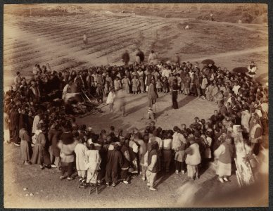 A Chinese party game by Afong, c1895