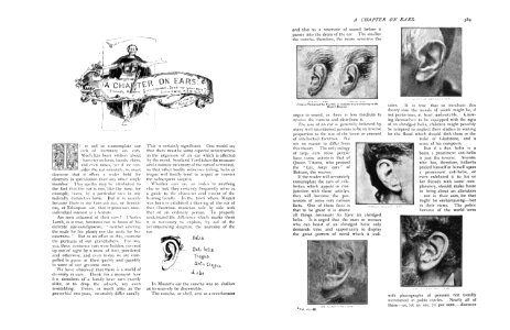 A Chapter on ears