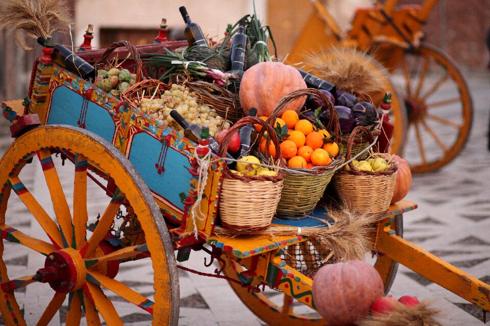 Wheel food traditional