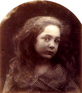 A Child's Head 'Little Bee', by Julia Margaret Cameron