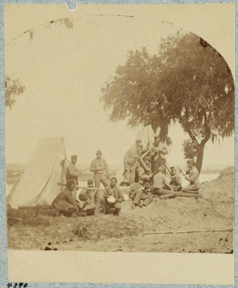 A Confederate picket post near Charleston, S.C., 1861 LCCN2013651852