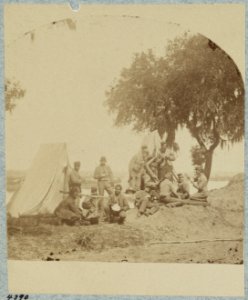 A Confederate picket post near Charleston, S.C., 1861 LCCN2013651852