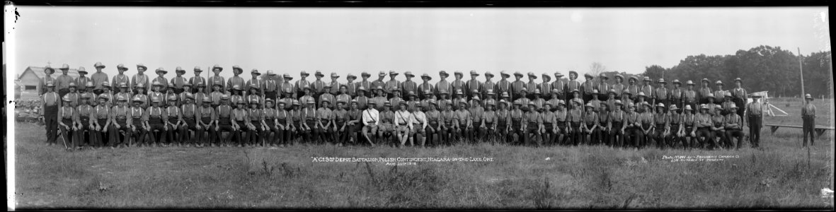 A Co 3rd Depot Battalion, Polish Contingent, Niagara Camp