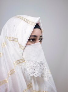 Girl muslim clothing photo