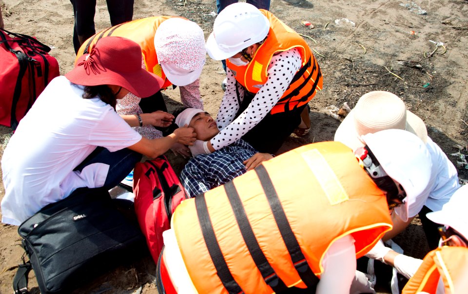 A commune level disaster response drill (27775468191)