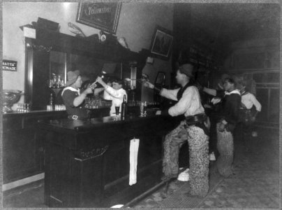 A dispute with the bartender LCCN2012649630