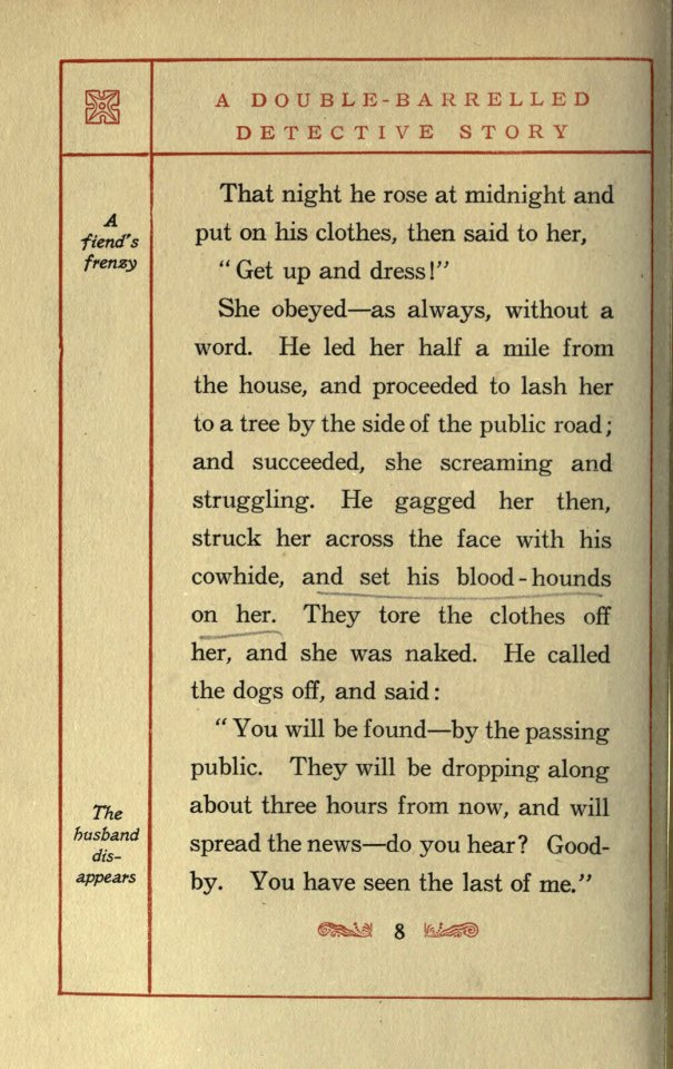 A Double-Barrelled Detective Story, p. 008
