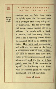 A Double-Barrelled Detective Story, p. 028