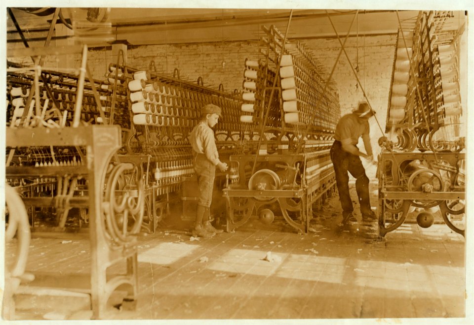 A doffer in the Melville Mfg. Co., Cherryville, N.C. LOC nclc.01364