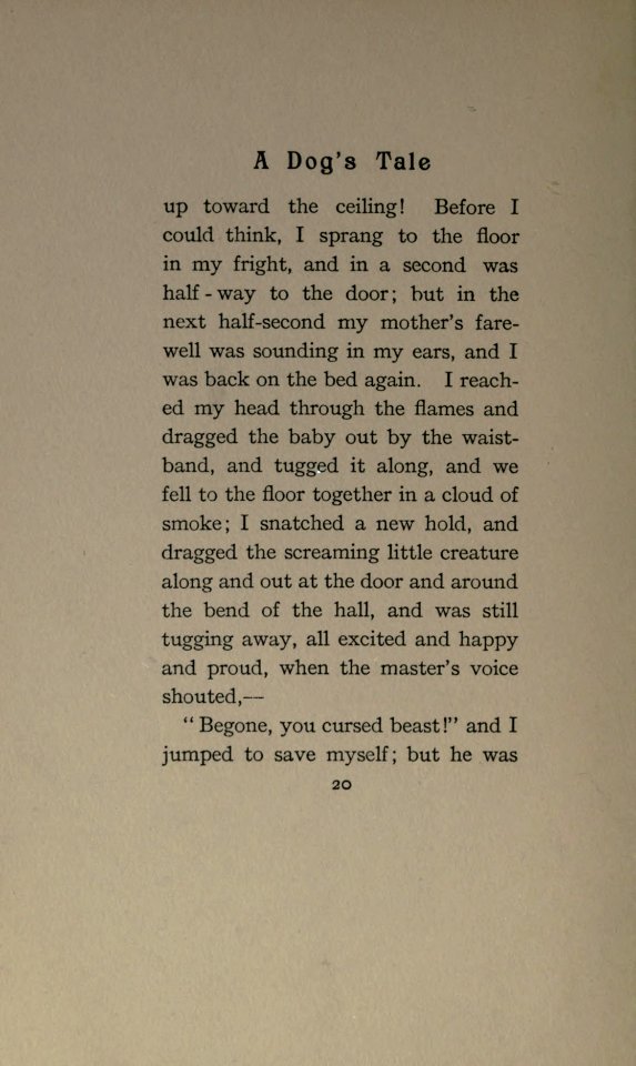 A Dog's Tale, p. 20