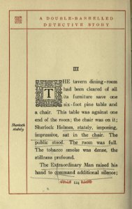 A Double-Barrelled Detective Story, p. 124