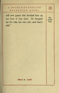 A Double-Barrelled Detective Story, p. 071
