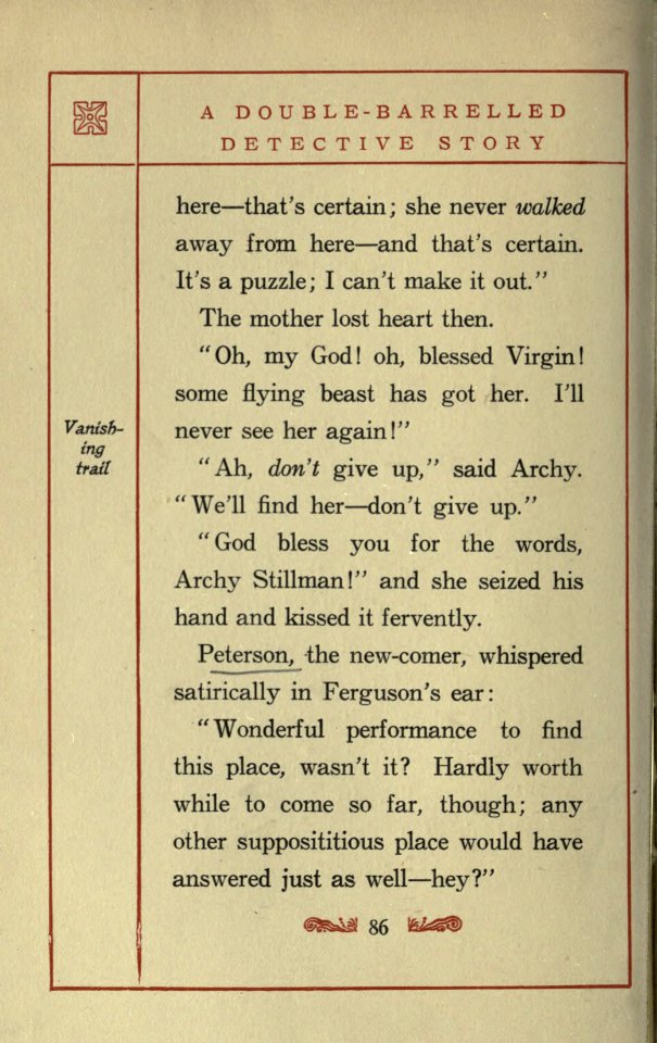 A Double-Barrelled Detective Story, p. 086
