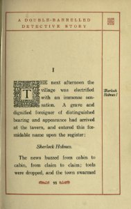 A Double-Barrelled Detective Story, p. 095