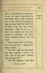 A Double-Barrelled Detective Story, p. 099