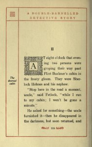 A Double-Barrelled Detective Story, p. 110