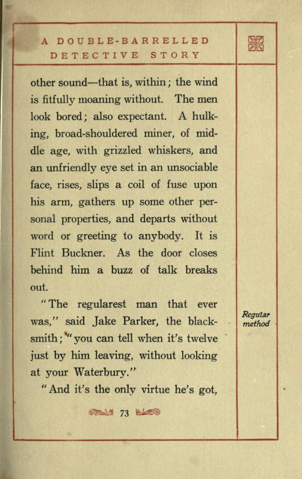 A Double-Barrelled Detective Story, p. 073