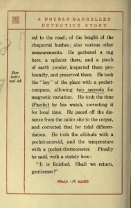 A Double-Barrelled Detective Story, p. 118