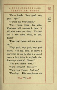 A Double-Barrelled Detective Story, p. 105
