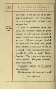 A Double-Barrelled Detective Story, p. 146