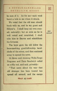 A Double-Barrelled Detective Story, p. 167