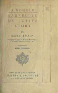 A Double-Barrelled Detective Story, p. xi