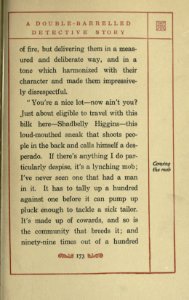 A Double-Barrelled Detective Story, p. 173