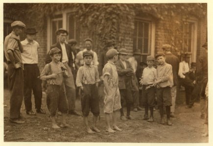 A few of the young boys working in the Cannon Mills, Concord, N.C., but only a few of them and not the smallest. LOC nclc.02654 photo