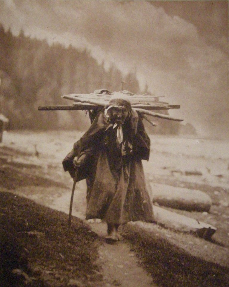 A Gatherer of Faggots at Neah Bay